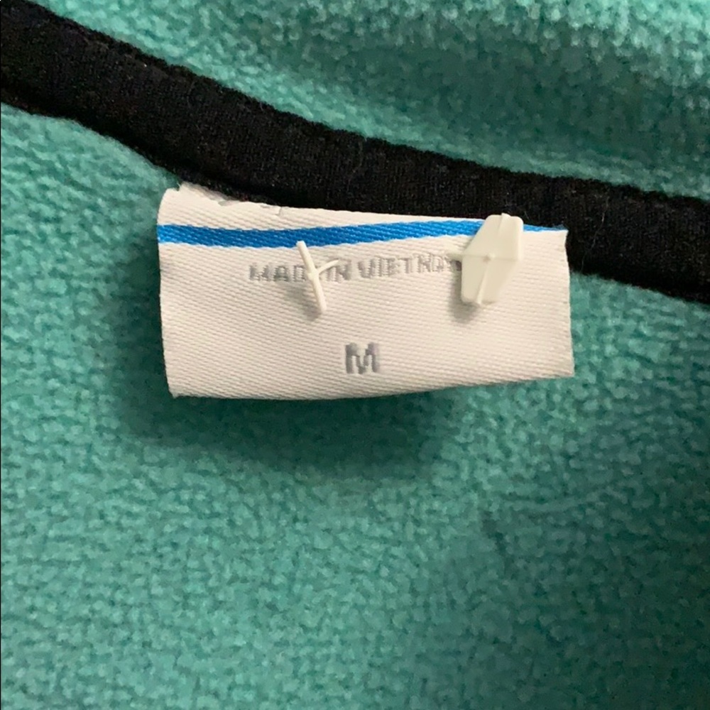 Turquoise zip up jacket - Picture 3 of 3